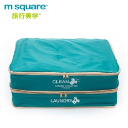 M SQUARE Cube portable foldable travel storage clothes pouch with stock bag