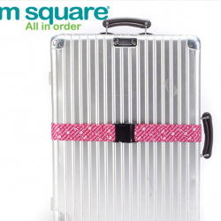 M SQUARE basic style travel suitcase strap luggage belt